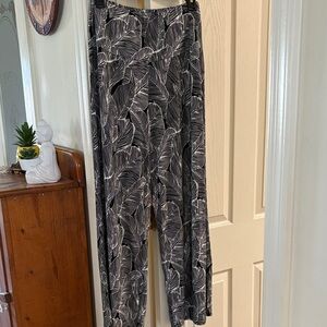 Amazon Black and White Wide Leg Pants